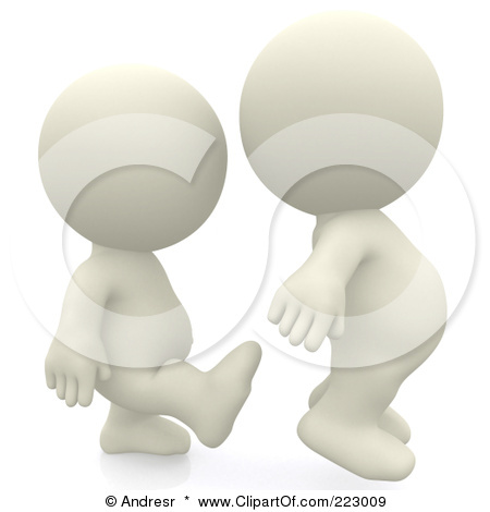 223009-Royalty-Free-RF-Clipart-Illustration-Of-A-3d-Teeny-Person-Kicking-Someone-In-The-Butt.jpg