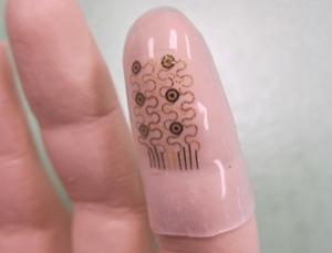 Nanotechnology at your fingertips (Image: John Rogers/University of Illinois at Urbana-Champaign)
