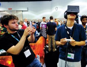 A world away: you don't need to be there to be there (Image: Gus Ruelas/Reuters)