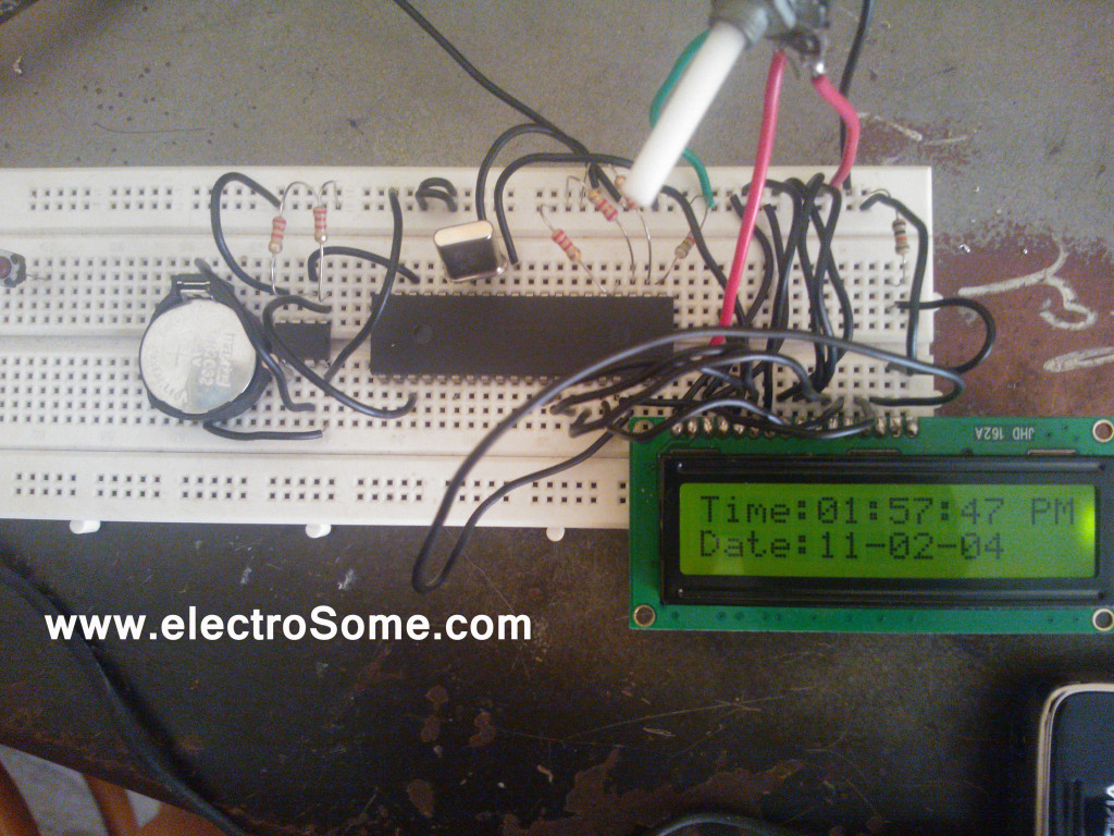 Digital Clock using PIC Microcontroller
