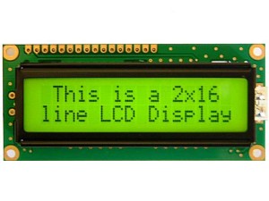 16×2 Character LCD