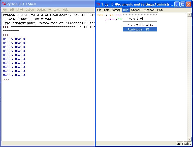 Output of Python Program