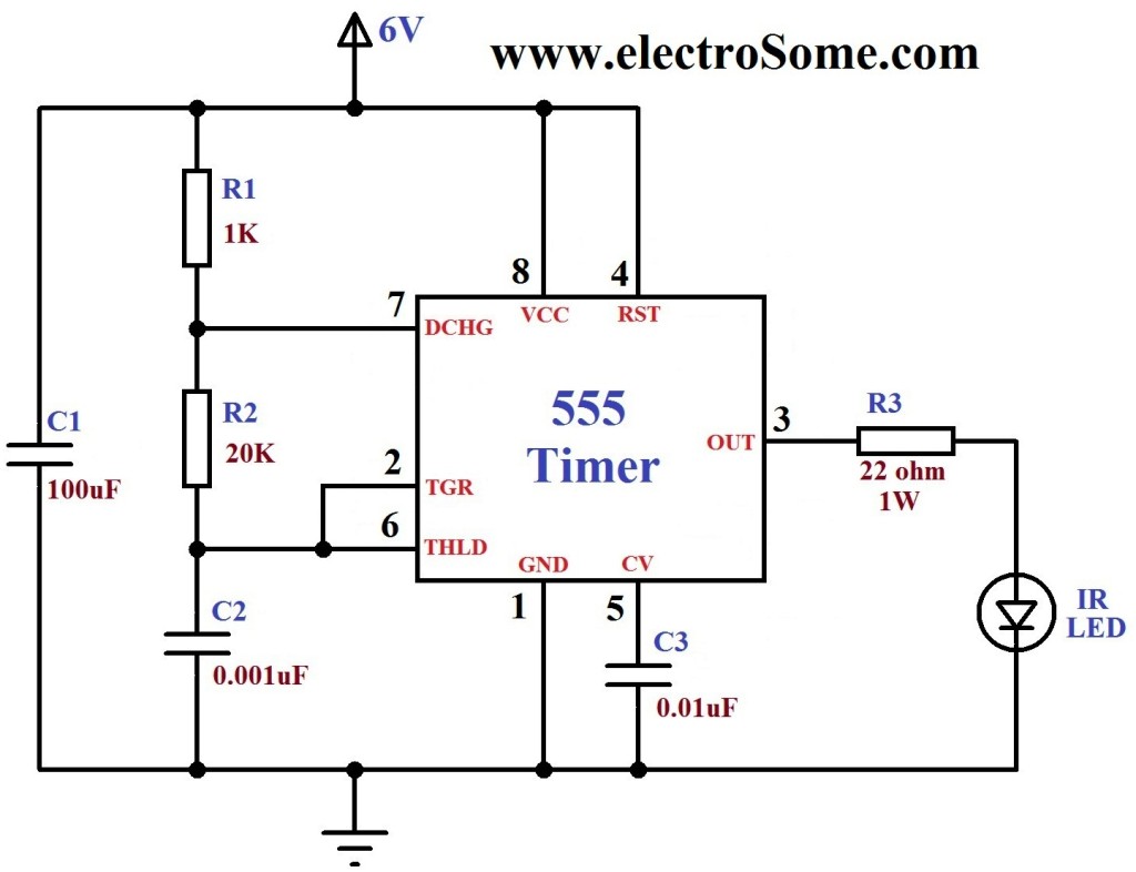 IR Transmitter for TSOP1738