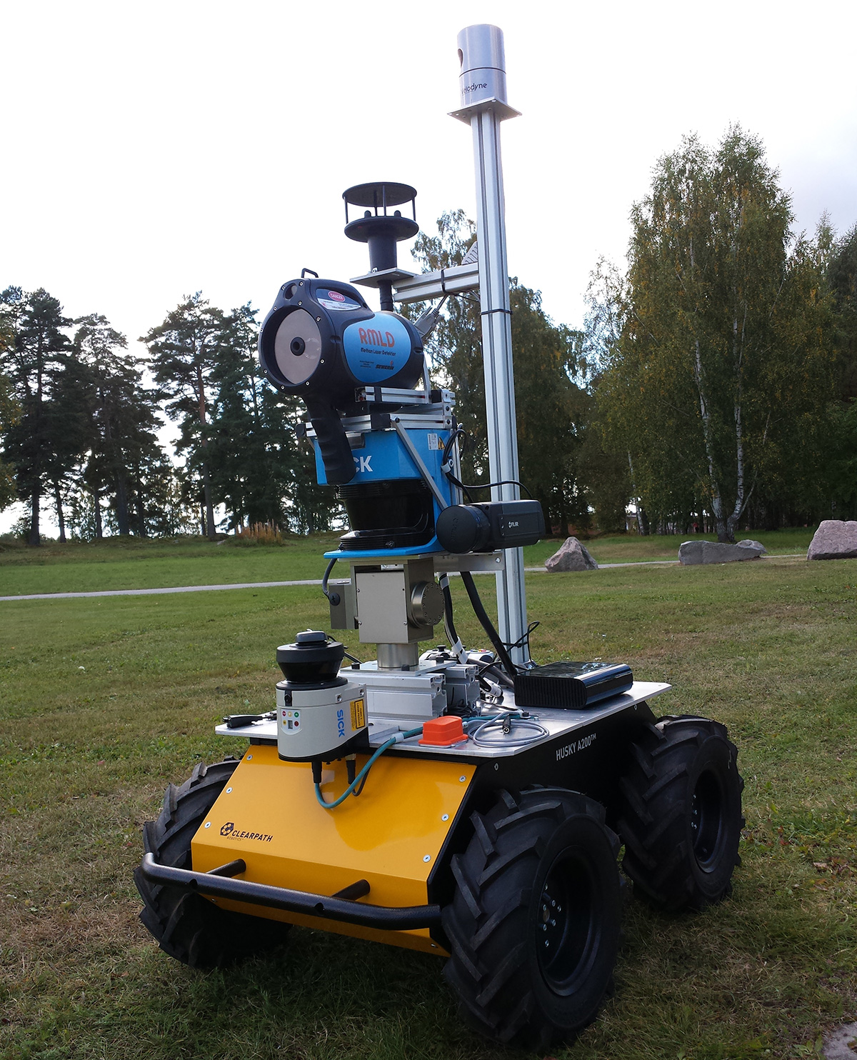 Gasbot (Image: AASS Mobile Robotics and Olfaction Lab, Örebro University)