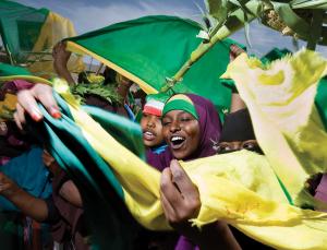 Eye spy voters (Image: Petterik Wiggers/Panos)
