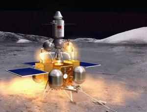 China's 2017 target is to land on the moon, scoop up some rocks and soil, and bring it all back to Earth (Image: CNSA)