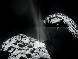 There she blows (Image: ESA/Rosetta/NAVCAM)