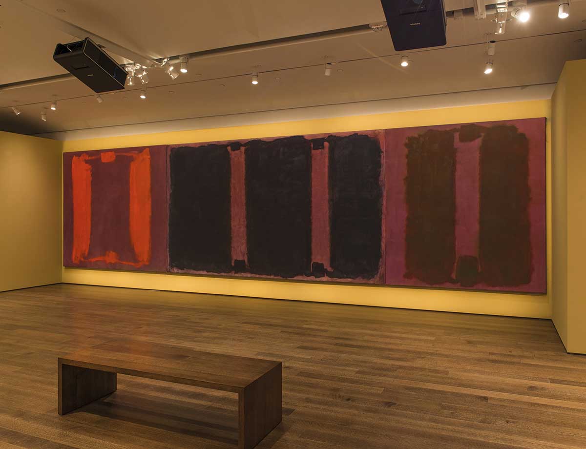 (Image: 2014 Kate Rothko Prizel and Christopher Rothko/Artists Rights Society (ARS), New York. Photo: Peter Vanderwarker, © President and Fellows of Harvard College)
