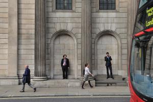 I've got the bank behind me (Image: Mark Henley/Panos)