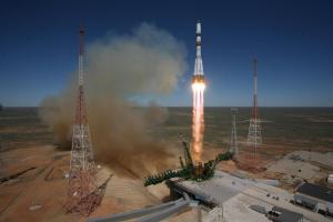 What goes up... (Image: Tsenki/Roscosmos)