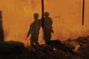 Lurking in the shadows (Image: Thomas Dworzak/Magnum Photos)